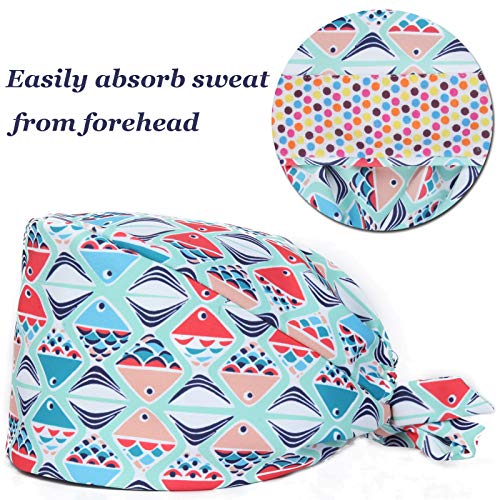 Kousenpu Adjustable Working Caps with Sweatband, Men and Women Working Hat, One Size Multiple Color - Image 5