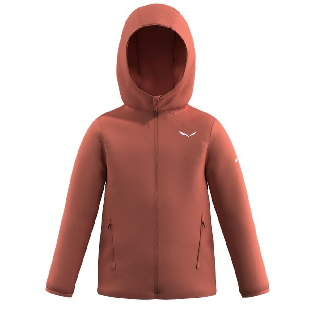 Salewa Kids Catinaccio Tirol Wool Responsive Jacket K, etruscan red, 140