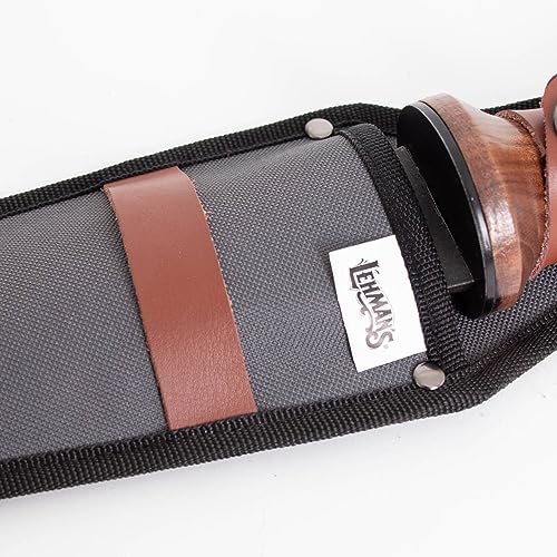 Cuchillo de Jardín Hori Hori con Doble Filo y Mango de Madera miniatura 7