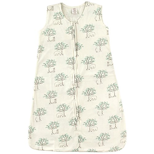 Image of Touched by Nature Unisex Baby Organic Cotton Sleeveless Wearable Sleeping Bag, Sack, Blanket, Birch Tree, 12-18 Months