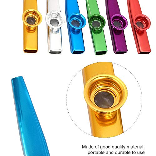 Lot de 6 Métal Kazoo Instruments de Musique, Métal Kazoo de Musique flûte Kazoo, Diaphragme Kazoo de Musique Instrument… - Les Beatles, Paul McCartney, John Lennon, RIngo Starr, George Harrison Lot de 6 Métal Kazoo Instruments de Musique, Métal Kazoo de Musique flûte Kazoo, Diaphragme Kazoo de Musique Instrument… – Image 3