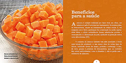 Coleção Turma dos Vegetais: Cenoura: Propriedades e Receitas