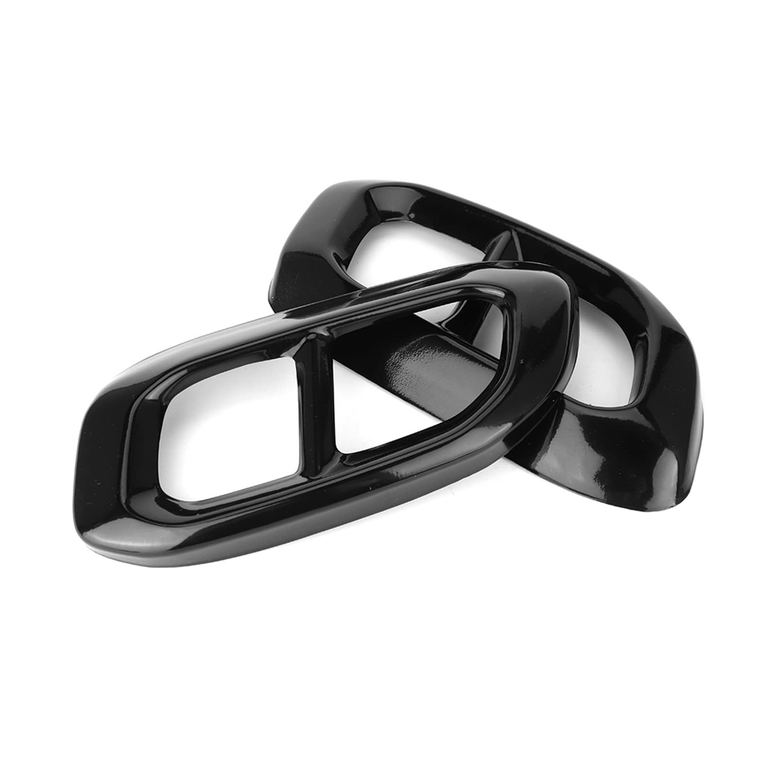 Silenciador Escape Silenciador Escape Acero Inoxidable 2Uds Marco Cubierta Embellecedor Tubo Punta Trasera Apto para Mercedes para Benz GLC GLE GLS W167 X253 X167 2020 Escape Sonido Turbo