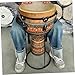 BIUDECO Sturdy African Drum Stand Designed for Beginners Metal Percussion Stand Essential Drum Kit Accessory