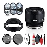Tamron 20mm F2.8 Di III OSD M 1:2 Wide-Angle Prime Lens for Sony E Full-Frame Mirrorless Cameras, Half Macro Close-Focusing, Compact Lightweight Design + Lens Filter Kit + Cap Keeper (4pc Bundle)