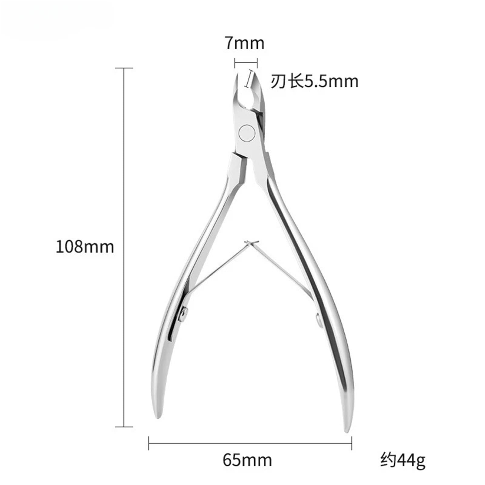 1 PPCS TOENAILLA CUTA DE ARTE DE LAJA NIPPER MANICURE MANICURE PEDICURA DEL ALLAJE PEDICURA(Russian scissors)