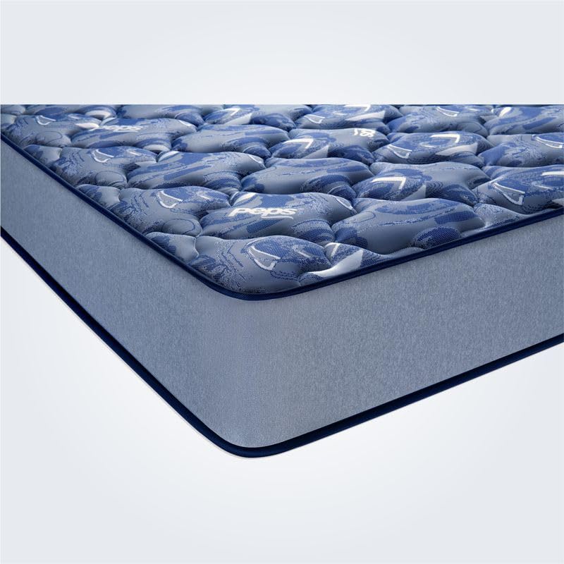 Image of peps Spring Koil Ortho Luxury 8-Inch King Size Mattress|Pocket Spring Core with Memory Foam Top|Luxe Sleep System|Enhanced Body Contouring|10-Year Warranty
