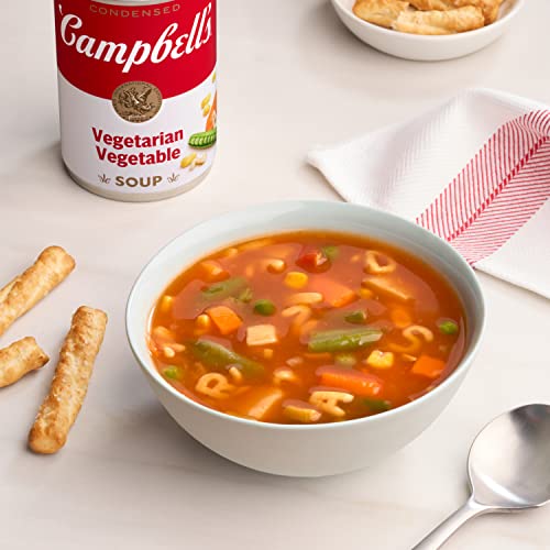 Image of Campbell's Condensed Vegetarian Vegetable Soup, 10.5 Ounce Can (Pack of 2)