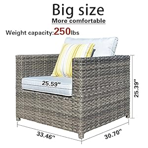 Oviospatiofurnitureset12piecesoutdoorconversationsetallweatherwickerrattansectionalsofasetswiththickcushionsfullyassembledbigsizegreywickergrey Urban Country Home Decor Ovios patio furniture set 12 pieces outdoor conversation set all weather wicker rattan sectional sofa sets with thick cushions fully assembled big size grey wicker grey urban country home decor