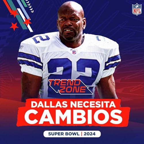 Emmitt Smith, invitado LEYENDA, habla sobre los PROBLEMAS de los Dallas Cowboys Podcast Por  arte de portada
