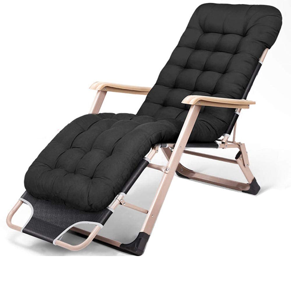 Chaise longue anti-gravité réglable pour soulager le dos sur le balcon