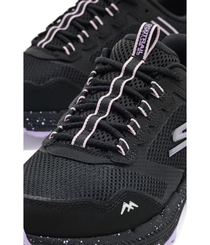 Image of Skechers Womens Go Run Trail Altitude 2.0 Black Lavender 5 Medium