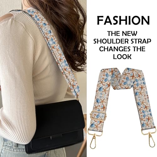 Image of Purse Strap Crossbody Shoulder Canvas Straps 1.5 inch Wide Replacement Adjustable Aesthetic Cute for Women Girls Bag