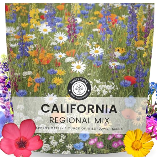 California Regional Mix 19 000 Seeds for Planting 2026 Season 1 Ounce Pouch