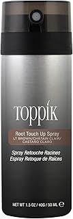 Toppik Spray Ritocco Per Ricrescita (Colore Castano Chiaro) - 40 gr.