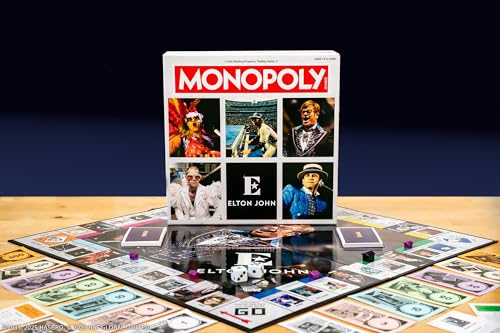 Monopoly: Elton John Juego de Mesa Coleccionable miniatura 3