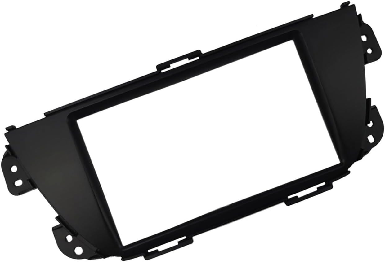 Double Din Car Facia Radio DVD Stereo CD Panel Dash Kit Trim Fascia Face Plate Frame Console Bezel for Suzuki for Alto K10 2014+ Car Accessories