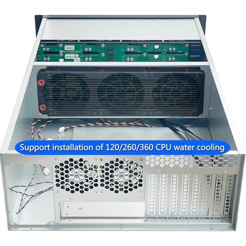 Generic ZhenLoong LF24-6G-EXT 4u 24 Bay Server Chassis Hard dirive hot Swappable SATA SAS Rackmount Case with 6Gb Expansion backplane LSI 2X36 chip SFF8087 Interface,USB 2.0