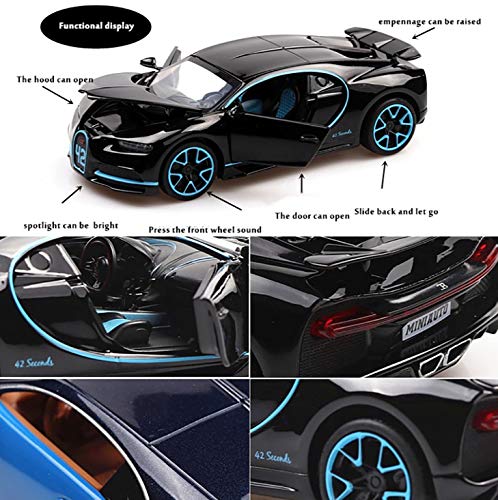 Image of Magicwand 1:32 Scale Die-Cast Zinc Alloy Chiron with Openable Doors and Pull Back Action,& Blinking Lights【Colors As per Stock】【Pack of 1】