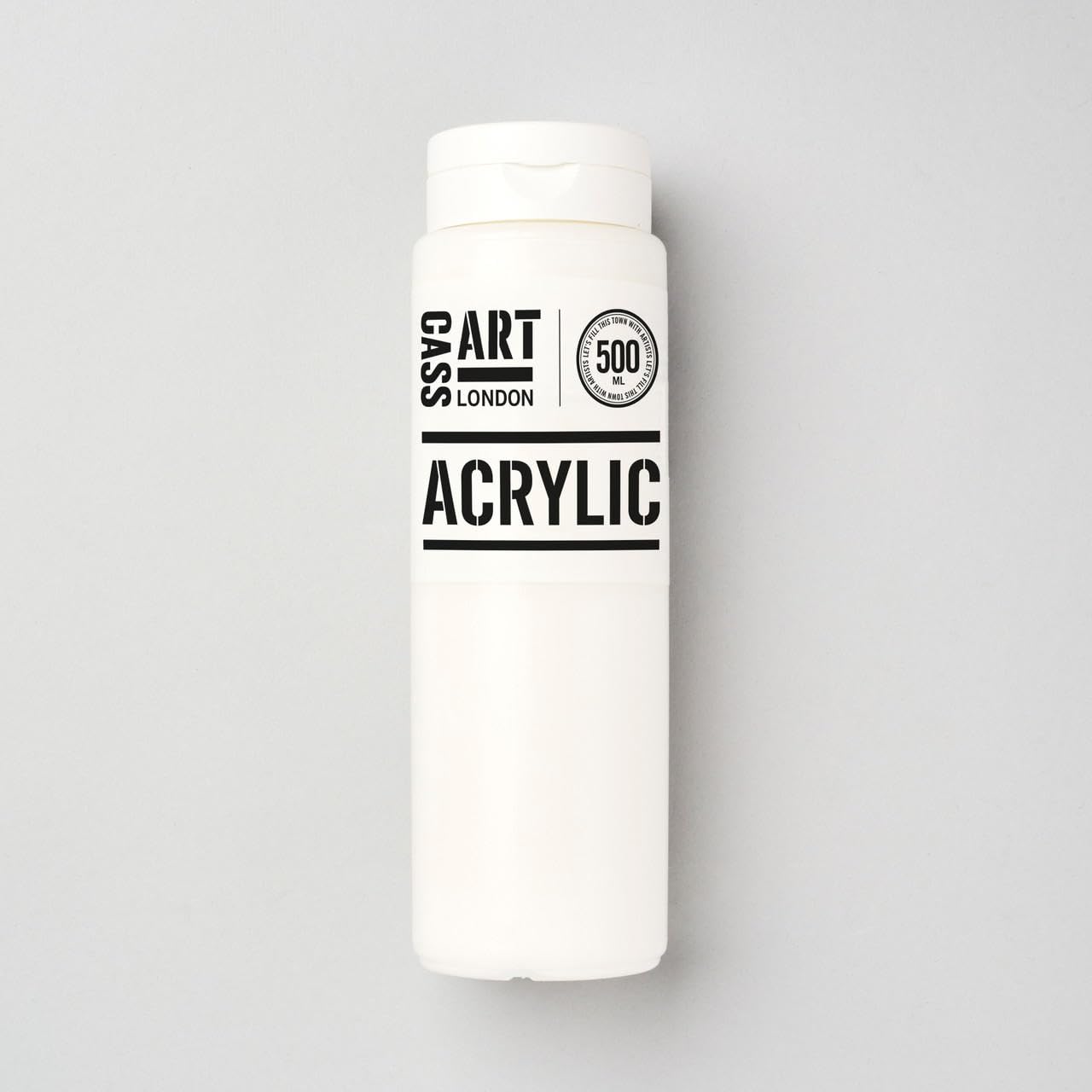 Acrylic Paint 500ml Titanium White