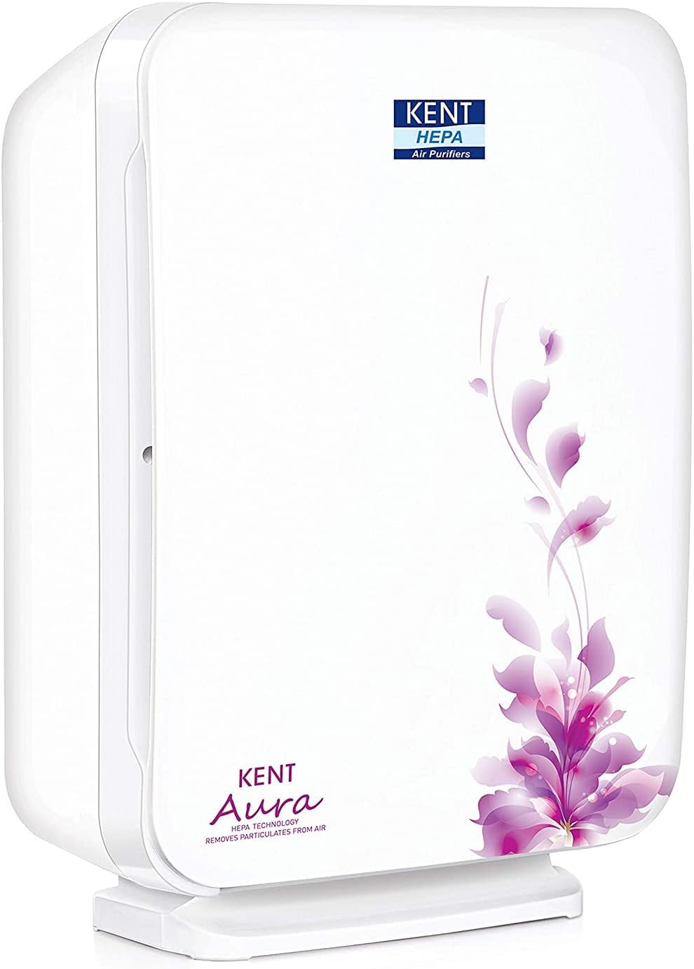 KENT 15002 Aura Air Purifier |Highly Efficient Hepa Technology | In-Built Ionizer| Filter Change Indicator & Air Quality Sensor | Child Lock Feature, White