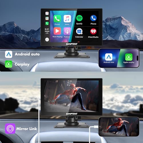 Reproductor portátil SANPTENT 9" pantalla táctil miniatura 2
