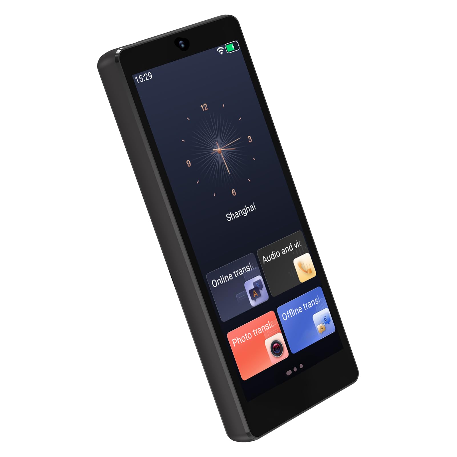 Marhynchus AI Smart Translator, Sprachübersetzungsgerät für 148 Sprachen mit 5-Zoll-HD-Bildschirm, Echtzeit-Videoanrufe für Reisende und Geschäftsleute
