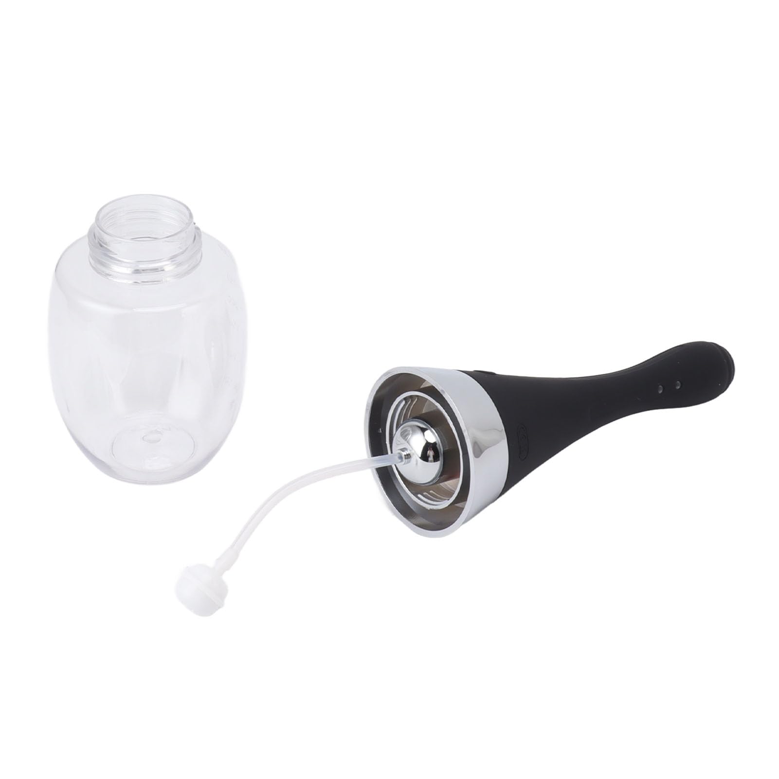 Bombilla de Enema Eléctrica Automática para Hombres y Mujeres, Bombilla de Enema Eléctrica Antirreflujo de Silicona Ergonómica de 300 ml, Ducha de Enema Automática Eléctrica USB Portátil