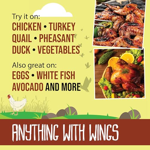 Flavor Seed Organic Poultry Seasoning, Anything With Wings, Carnivore & Keto Friendly Gourmet Dry Rub For Chicken Wings, Turkey, Quail, Duck | No Sugar, Preservative Free, Usda Certified Organic, Non Gmo, Kosher thumb #1