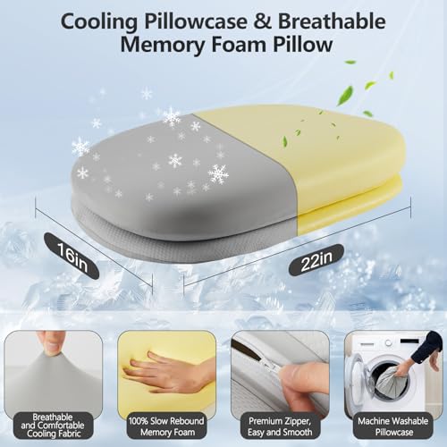 Image of Cervical Neck Pillow Grey