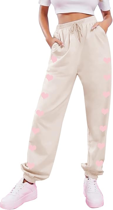 Athletic Cotton Baggy Lounge Pants 