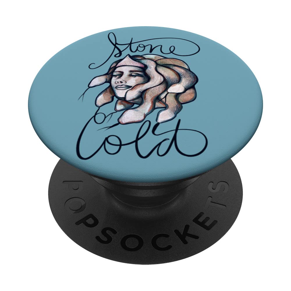 Stone Cold Medusa snakes design awesome PopSockets Swappable PopGrip