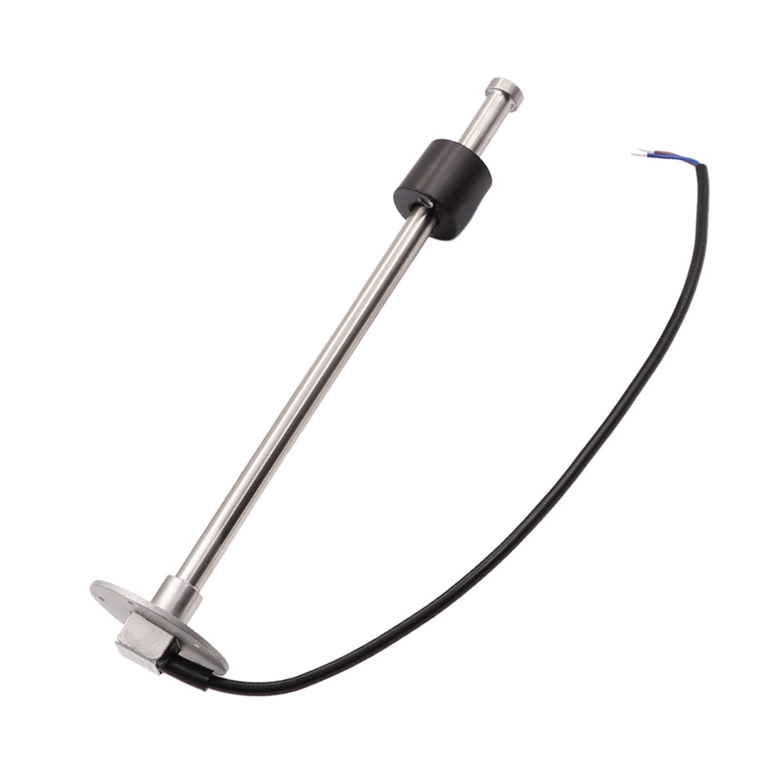 Medidor de nivel de líquidos, Medidor de nivel de agua digital Sensor de nivel de agua 0-190 Ohm Medidor de nivel de combustible de coche de barco con retroiluminación roja(250MM)