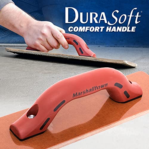 MARSHALLTOWN Resin Hand Float, 16 x 3-1/2 Inch, DuraSoft Handle, Laminated Canvas Resin, Concrete Tool, Easily Works Color Hardeners into Concrete, Square End, Concrete Tools, Made in USA, 4526D - Image 7