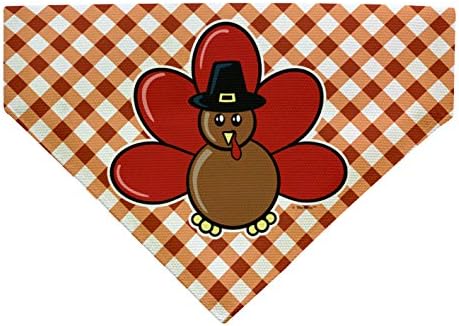 Dog Thanksgiving Outfit for Dogs Dog Thanksgiving Clothes Pet Collar Scarf for Smaller Dogs Turkey