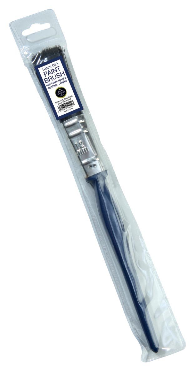 Garland Paint Brush With Blue Plastic Handle (12mm half inch)