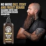 Viking Revolution Beard Wash and Beard Conditioner for Men with Argan Oil and Jojoba Oil - Beard Softener and Strengthener Beard Care Beard Shampoo and Conditioner with Beard Oil (17oz, Sweet Tobacco) - Image 3