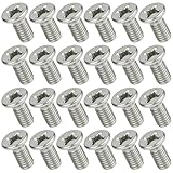 24 Pack 93600-06014-0H Car brake disc rotor screws, brake rotor retaining screw for front and rear, brake hardware kit fit for Hon-d* Acu-r* Hyun-da* Maz-d*
