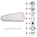 RADIUS - Razor Travel Case, Durable and Dependable, Made with Recycled and Recyclable Materials, Colors May Vary (Pack of 2)
