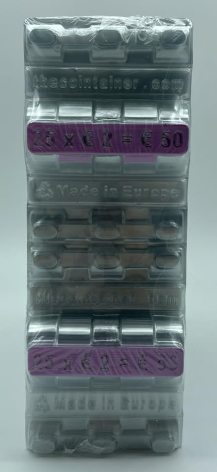 Münzkapseln für 2 Euro Münzen 100er Pack 313851