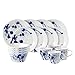Price comparison product image Royal Doulton Pacific 40021450 16 Pc Dinnerware Set Splash Porcelain Blue, 36.23