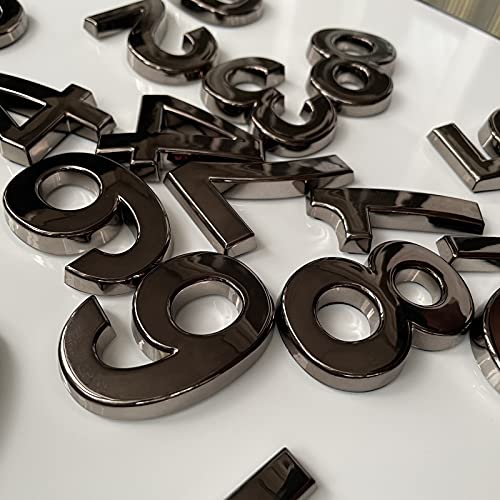 Self Stick Black Mailbox Numbers, 2 Inch Door Address Number Stickers For Apartment Office Hotel Home Room Business Decor Project, Pack Of 10. #TOP3