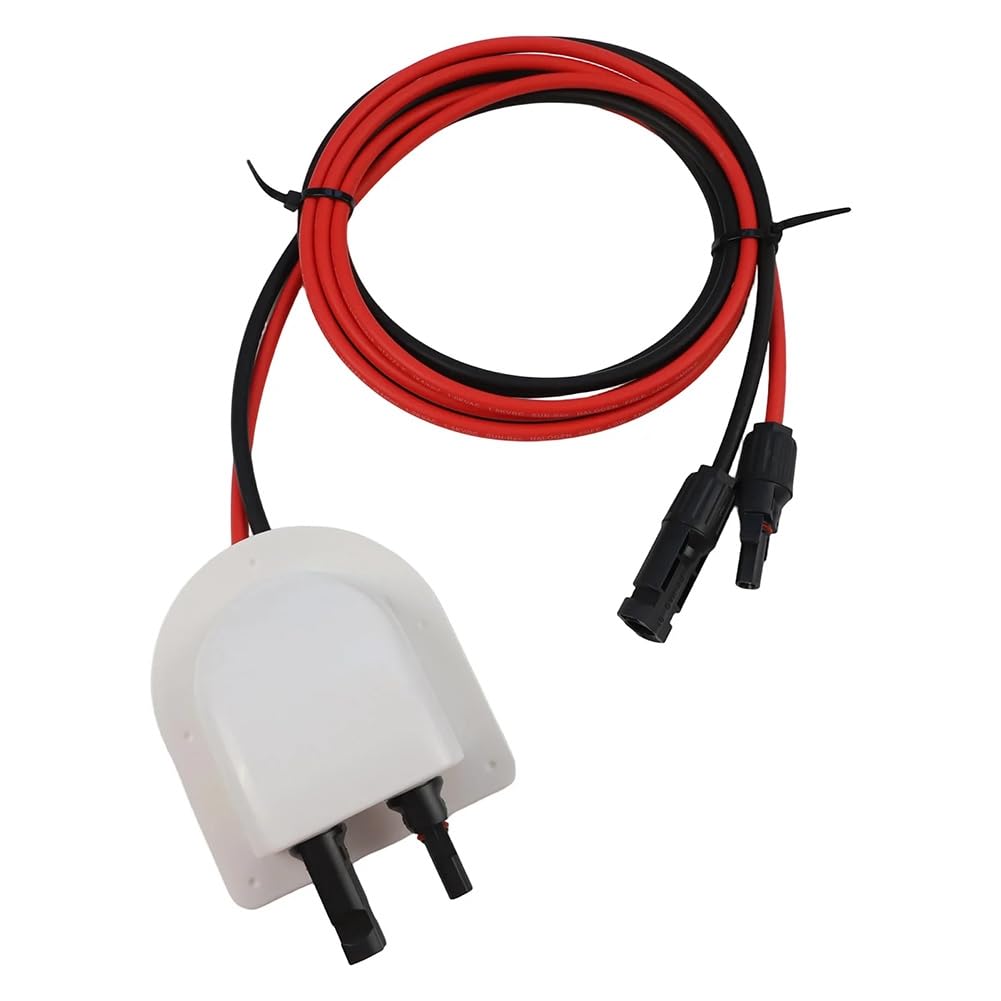 IJSDNVJNDX Dual Cable for RV Yacht for RV Roof Solar Panels Weatherproof Solar Entry System 2m for A Variety of Installations B