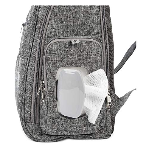 Mochila Back Pack, KaBaby, Cinza, Único