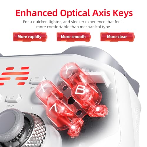 BEITONG KP40 Wireless Controller with 1000Hz Polling Rate, Dual TMR Tension Adjustable sticks &TMR Triggers Controller for PC/NS/Mobile with Optical Buttons PC Gaming Controller Kunpeng40 - Image 3