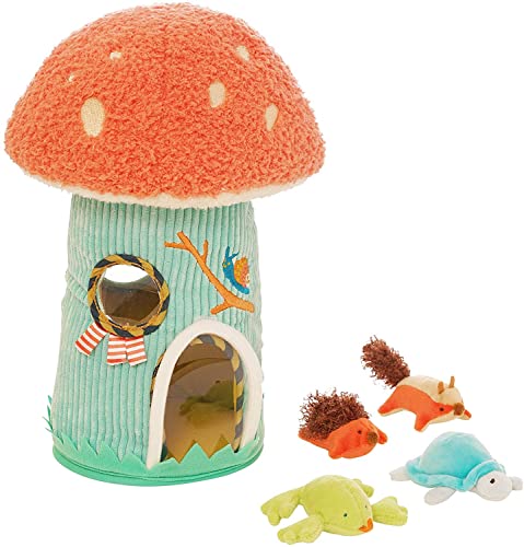 Image of Manhattan Toy Toadstool Cottage Plush Fill & Spill Baby and Toddler Activity Toy