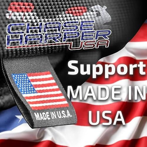 Chase Harper USA 3775 Phoenix Saddle Bags - 21.2 Liters - Water-Resistant, Tear-Resistant, Industrial Grade Ballistic Nylon