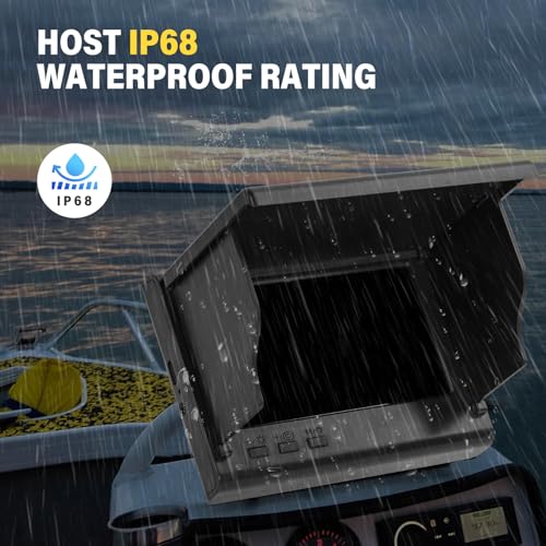image for LATROVALE Underwater Fishing Camera, Fish Finder, Infrared Night Visio
