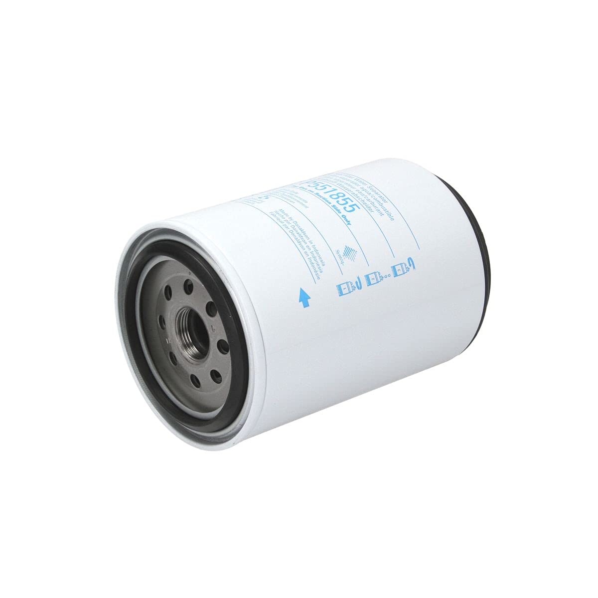Donaldson P551855 Fuel Water Separator Filter 5.65 in., 6.11 in. Overall Length, Primary Type, Spin On Style