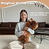 Ksidzas 4 lbs Weighted Stuffed Animals, Cute Highland Cow Stuffed Animals-Weighted Cow Plush Toy Gifts for Kids,Adults,Boys and Girls (21inch) #2
